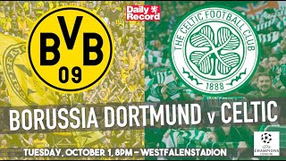 Borussia Dortmund v Celtic live stream TV and kick off details for Champions League clash [upl. by Jonie]