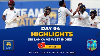 Day 4 Highlights  1st Test Sri Lanka vs West Indies 2021 [upl. by Lucilla892]