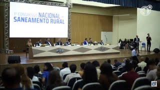 Univasf realiza 1º Congresso nacional de saneamento rural [upl. by Nytsirk]