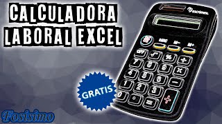 Calculadora laboral de liquidación en excel GRATIS TUTORIAL [upl. by Itra]