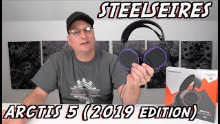 SteelSeries Arctis 5 2019 Edition Gaming Headset Detailed Review [upl. by Anilehs]