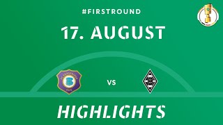 DFBPokal 202425 Round 1  Erzgebirge Aue vs Borussia Mönchengladbach  DFB Pokal Highlights [upl. by Nylhtiak]