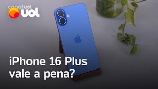 iPhone 16 Plus por um mês novo celular da Apple com recursos de IA vale a pena Review completo [upl. by Yaj]