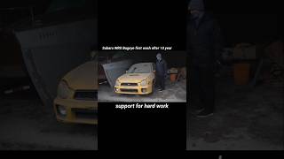 Subaru WRX Bugeye car first wash after 10 year trending automobile viralvideo ytshorts carasmr [upl. by Chandra525]