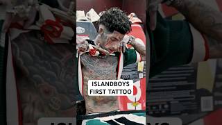 How many tattoos do you think the islandboys have 👀 podcast interview shorts [upl. by Ennagrom745]