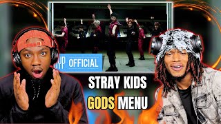 NON KPOP COUSIN First Time Hearing Stray Kids quot神메뉴quot GODs MENU MV  REACTION [upl. by Isiah]