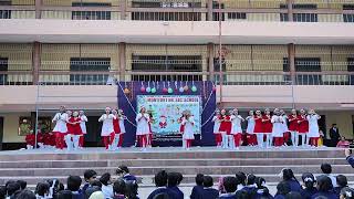 Christmas celebrations at Montfort Higher Secondary school [upl. by Nanfa]