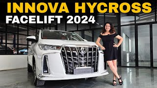 Innova Hycross got a Facelift 2024 😍 [upl. by Atiuqal659]