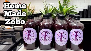 HOW TO MAKE ZOBO DRINK FOR 20 PEOPLE HOME MADE ZOBO  DIARYOFAKITCHENLOVER [upl. by Clotilde225]