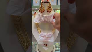 gold jewellery design fashion goldaccessories pakistan india usa dubai uae uk bangladesh [upl. by Afirahs]