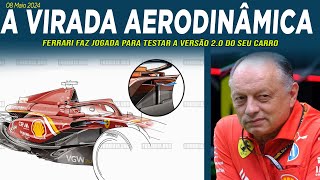 Detalhes da Super Atualização do SF24 20❗ Ferrari disse que vai disputar todas as vitórias [upl. by Ainex]