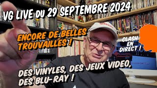 Vide Grenier LIVE 29092024  De belles trouvailles  Clash en direct [upl. by Nickie]