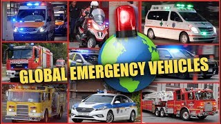 BEST OF  Emergency Vehicles Around The World [upl. by Singer]