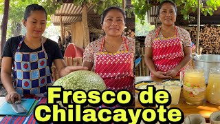 Fresco de chilacayoteAlgo natural para refrescarte [upl. by Caines]