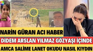 NARİN GÜRAN CANSIZ BEDENİ BULUNDU İŞTE O DERE YATAĞINDA İLK KEZ GÖRÜNTÜLENDİ DİDEM ASLAN AĞLAYARAK [upl. by Aniela]