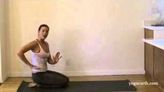 Core Strengthening Yoga Postures With Ashley Albrand  YogaEarth [upl. by Nueoht]