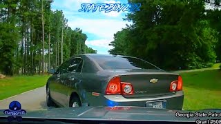 Chevy Malibu Takes GSP On High Speed Chase Through Troup County [upl. by Kassab]