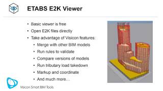 Free ETABS model viewer and verification tool E2K file [upl. by Norha]