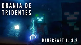 💥 Granja de Tridentes y cobre Minecraft 1193 FUNCIONA AL 100 [upl. by Aiela]