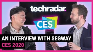 An interview with SEGWAY  TechRadar at CES 2020 [upl. by Kcim595]