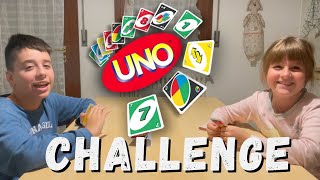 😎 UNO CHALLENGE con Azzurra e Leonardo 😎 [upl. by Casia66]