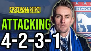 The Best Attacking Lower League Tactic  FM24 Tactics [upl. by Hardej]