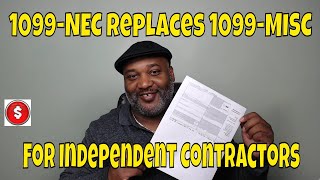 IRS Form 1099 NEC Replaces 1099 MISC For Independent Contractors [upl. by Dyann]