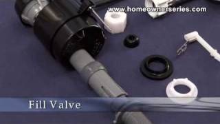 How to Fix a Toilet  Parts  Fill Valve [upl. by Nainatrad472]