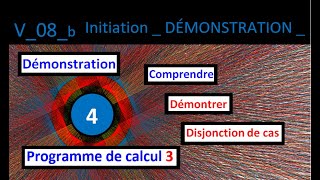 V08bDEMONSTRATIONProgrammedecalculDémontrerpardisjonctiondecasSN [upl. by Navanod]