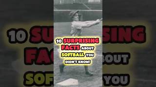 10 Surprising FACTS about Softball you DIDNT know softball sports shorts [upl. by Ayikin]