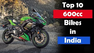 Top 10 Best 600cc bikes in India 2024 [upl. by Wolfram]