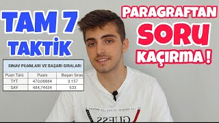 Paragraf İçin 7 Derece Taktiği  Ve Taktiklerle Soru Çözümü [upl. by Edge]