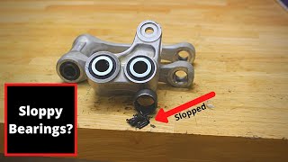 The Easy and Forgotten Way to Replace Linkage Bearings  YZ450F Bucket Bike Project Pt 8 [upl. by Divadleahcim]