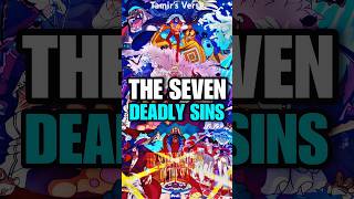 The 7 Warlords Of The Sea PARALLEL The 7 Deadly Sins anime onepiece luffy shorts [upl. by Bilek806]