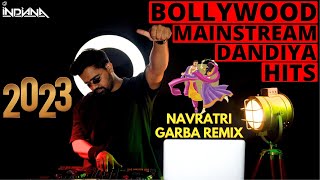 DJ Indiana Bollywood Dandiya Dance Madness  Navratri Special DJ Mix 2023  Groove to the Beats [upl. by Marcoux]