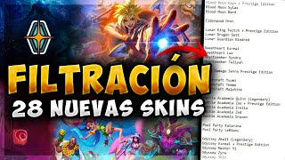 28 NUEVAS SKINS para 2020 FILTRADAS ¿REAL O FAKE  Noticias LoL [upl. by Aicram]