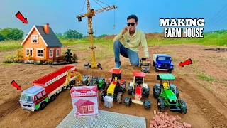 I Build a Big Farm House Using RC Vehicles  Chatpat toy TV [upl. by Saunder]