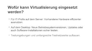 VMware Workstation und VMware Player Tutorial Virtualisierungstechnik im Überblick video2braincom [upl. by Mohammed]