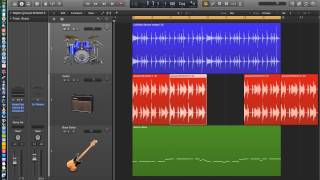 Logic Pro X  Video Tutorial 10  Audio Edit Tools part 1 [upl. by Chadabe]