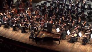 Martha Argerich  Daniel Barenboim  Liszt  concerto for piano no 1 in E flat major  Part 2 [upl. by Kcim]