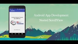 Android Studio Tutorial  Nested ScrollView [upl. by Senilec]