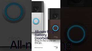 quotProtect Your Home with Ring’s New Battery Doorbellquot [upl. by Cocke]