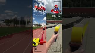 SPEED CHALLENGE LAWN MOVER VS MINI CAR speed challenge [upl. by Getraer]