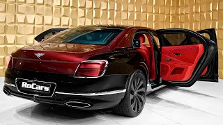 2021 Bentley Flying Spur in Beluga and Red Rubin [upl. by Benedix]