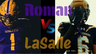 PA1 LaSalle College HS vs Roman Catholic Philly [upl. by Nanette464]