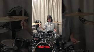 PANTERA FIVE MINUTES ALONE 🥁shorts viral drum [upl. by Buine]