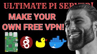 Your Own FREE VPN with Raspberry PI Wireguard Docker Compose and DuckDNS using Port Forwarding [upl. by Oag]