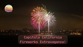 Capitolas 2024 Fireworks Event is the BIGGEST on the Coast [upl. by Cnut]