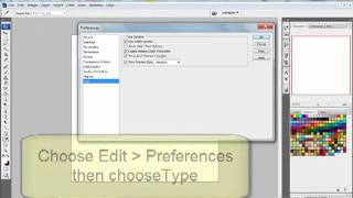 Viewing Fonts in Photoshop and PSE [upl. by Eenafit]