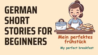 German Short Stories for Beginners  A1A2  Mein perfektes Frühstück german germanstory✨ [upl. by Ardena164]